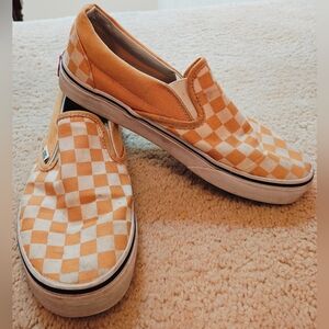 Y2K Vans Checkered Slip On Trainer Sneakers.